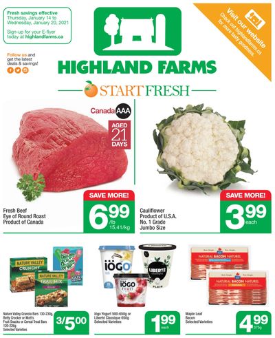 Highland Farms Flyer January 14 to 20