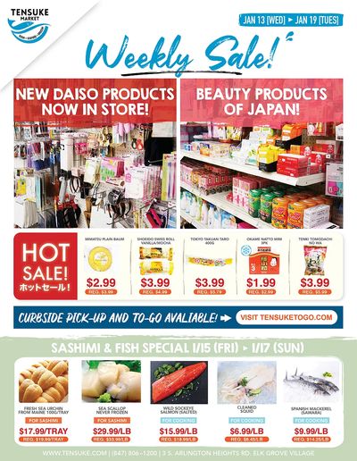 Tensuke Market Weekly Ad Flyer January 13 to January 19, 2021