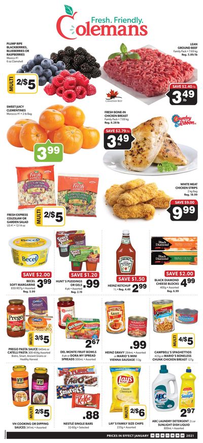 Coleman's Flyer January 14 to 20
