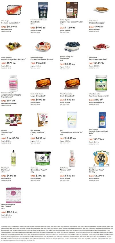 Whole Foods Market (West) Flyer January 13 to 19