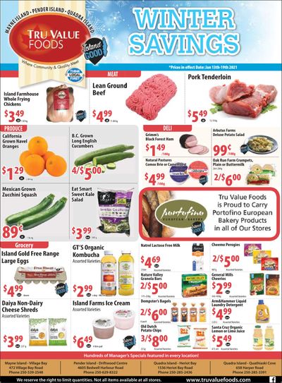 Tru Value Foods Flyer January 13 to 19