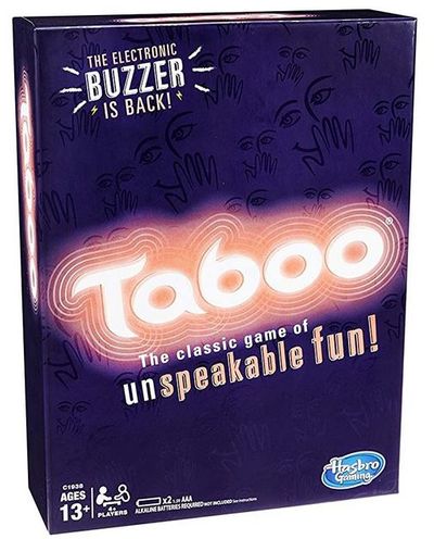 Hasbro Taboo Game for $9.99 at Amazon Canada