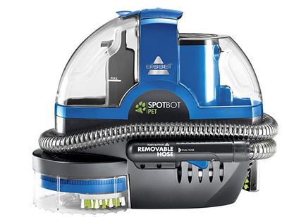 Bissell 2117A SpotBot Pet handsfree Spot and Stain Portable Deep Cleaner, Blue for $158.40 at Amazon Canada