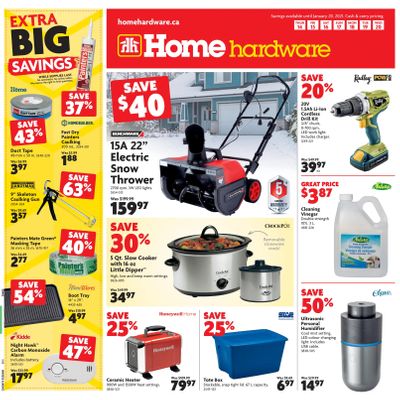 Home Hardware (BC) Flyer January 14 to 20