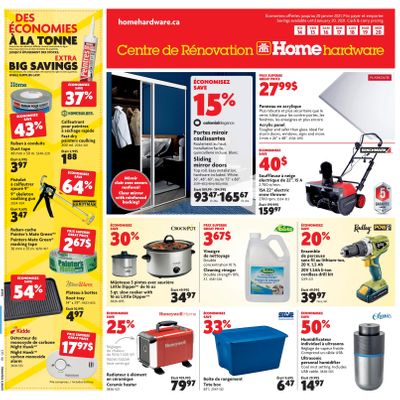 Home Hardware Building Centre (QC) Flyer January 14 to 20