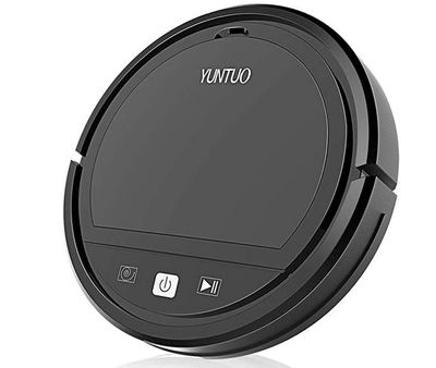Robot Vacuum, 3 in 1 Vacuum Robot Cleaner with 2000mAh Battery Capacity, Anti-Collision Sensor Automatic Home Cleaning for Pet Hair, Carpet and Hard Floor, Gift for Women, Men (Black)  for $101.99 at Amazon Canada