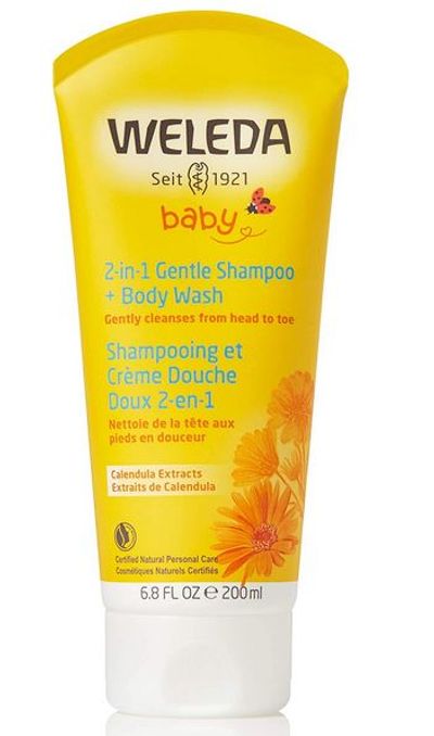 Weleda Baby 2-in-1 Gentle Shampoo and Body Wash, 6.8 Oz for $11.59 at Amazon Canada