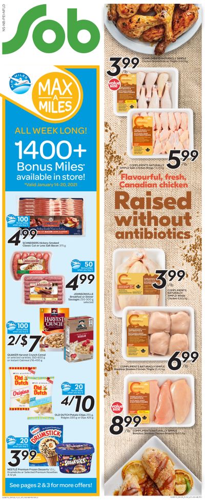 Sobeys (NS) Flyer January 14 to 20