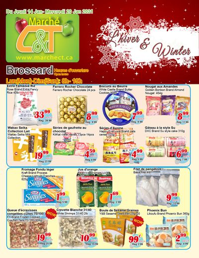 Marche C&T (Brossard) Flyer January 14 to 20