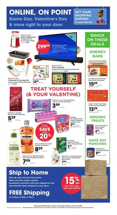 Fred Meyer (DC, DE, NJ, NY, PA, VA) Weekly Ad Flyer January 13 to January 19