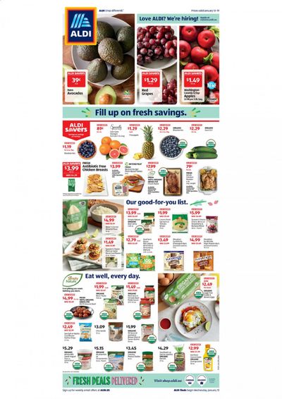 ALDI Weekly Ad Flyer January 13 to January 19