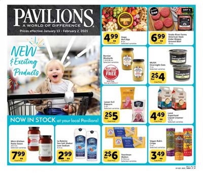 Pavilions (CA) Weekly Ad Flyer January 13 to February 2