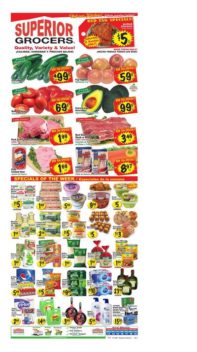 Superior Grocers Weekly Ad Flyer January 13 to January 19, 2021