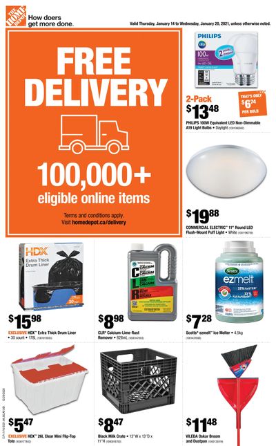 Home Depot (Atlantic) Flyer January 14 to 20