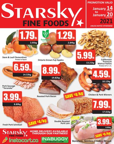 Starsky Foods Flyer January 14 to 20