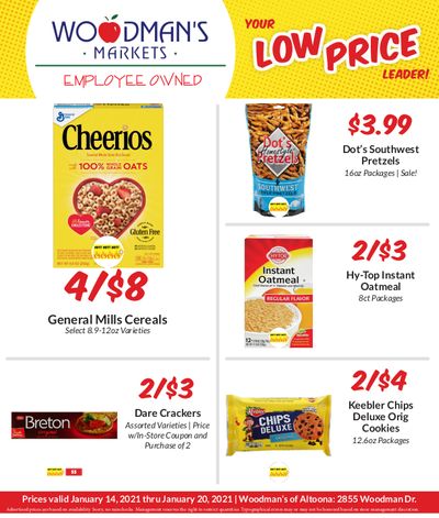 Woodman's Market (WI) Weekly Ad Flyer January 14 to January 20, 2021