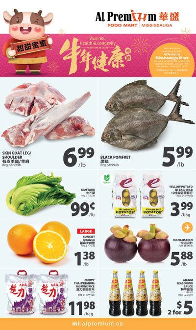 Al Premium Food Mart (Mississauga) Flyer January 14 to 20