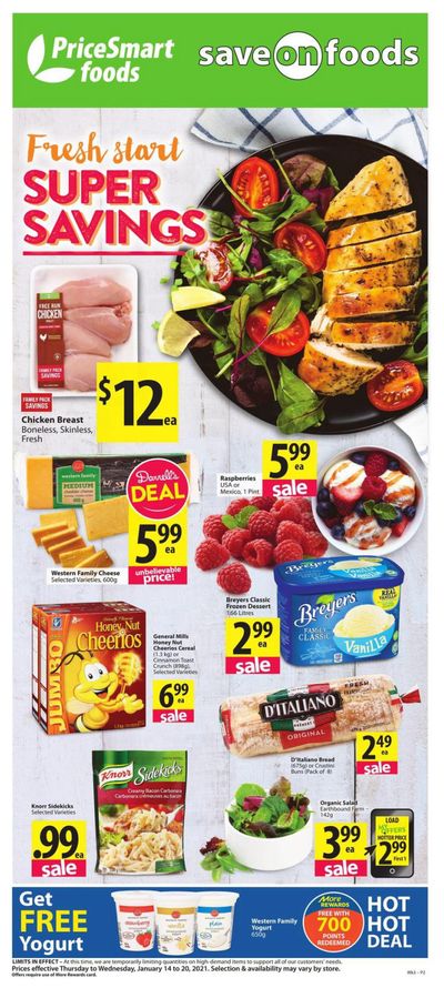 PriceSmart Foods Flyer January 14 to 20