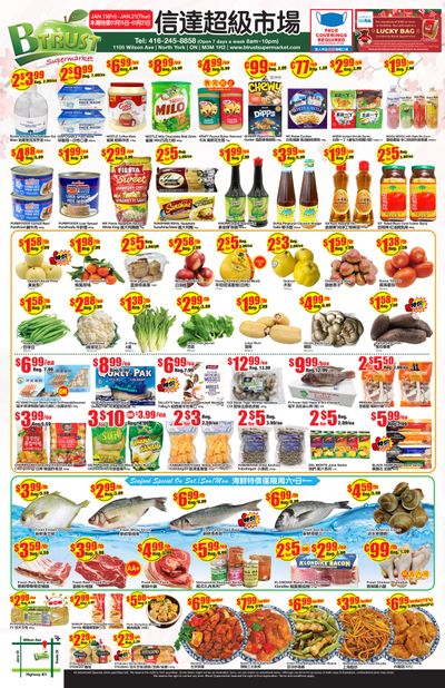 Btrust Supermarket (North York) Flyer January 15 to 21