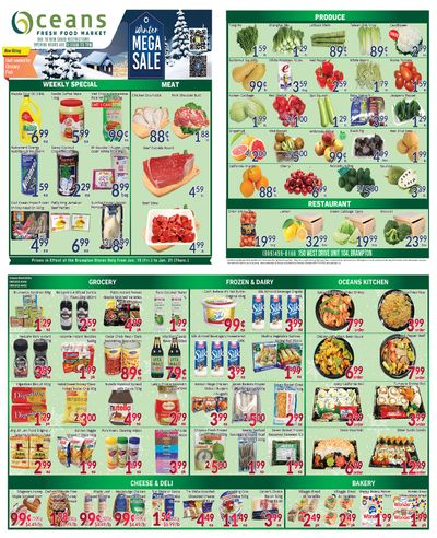 Oceans Fresh Food Market (Brampton) Flyer January 15 to 21