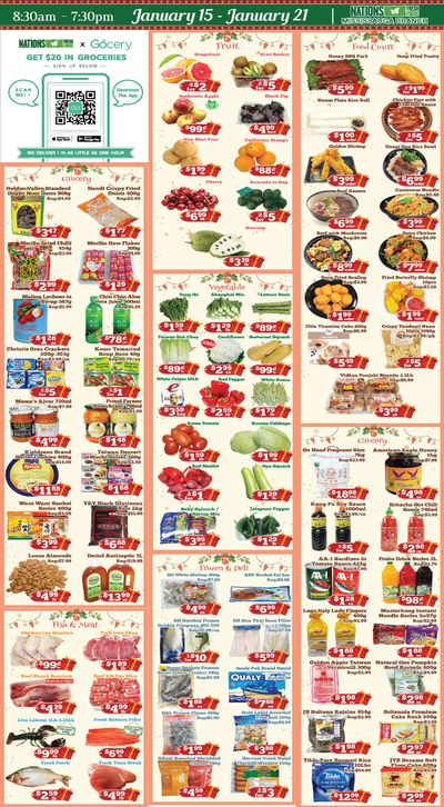 Nations Fresh Foods (Mississauga) Flyer January 15 to 21