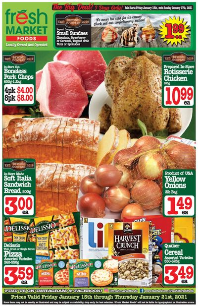 Fresh Market Foods Flyer January 15 to 21