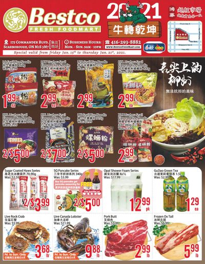 BestCo Food Mart (Scarborough) Flyer January 15 to 21
