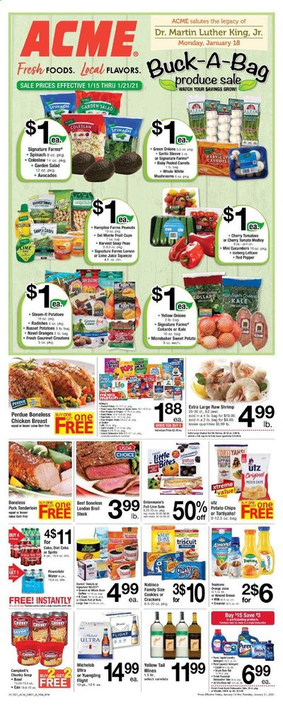 ACME Weekly Ad Flyer January 15 to January 21