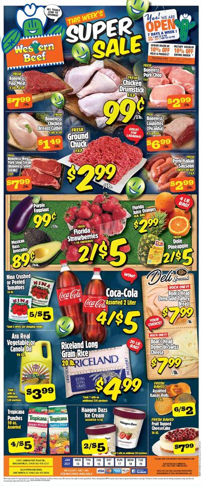 Western Beef Weekly Ad Flyer January 13 to January 19