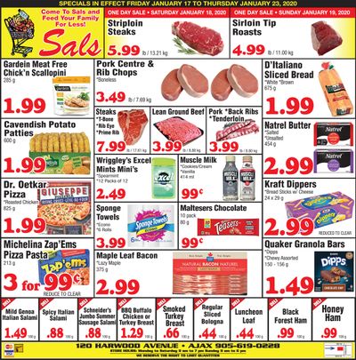 Sal's Grocery Flyer January 17 to 23