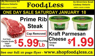 Food 4 Less Flyer January 17 to 23