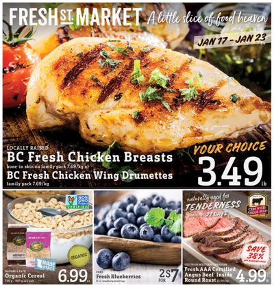 Fresh St. Market Flyer January 17 to 23
