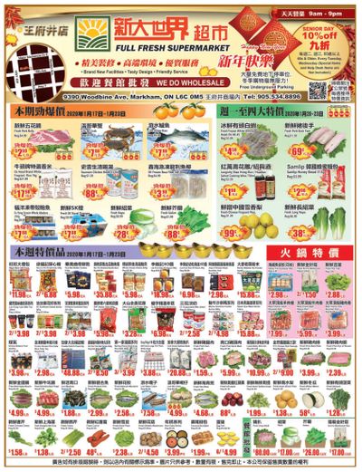 Full Fresh Supermarket Flyer January 17 to 23
