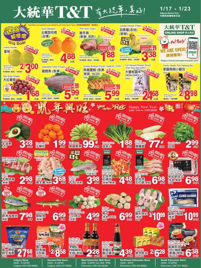 T&T Supermarket (AB) Flyer January 17 to 23