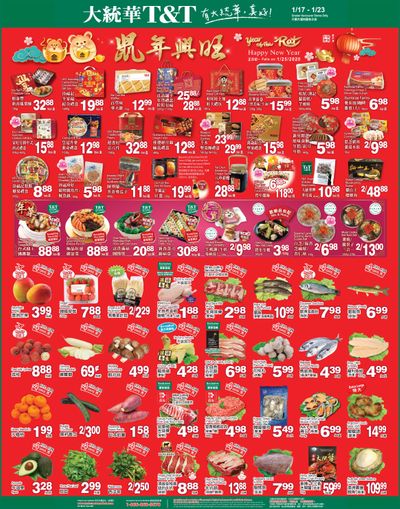 T&T Supermarket (BC) Flyer January 17 to 23