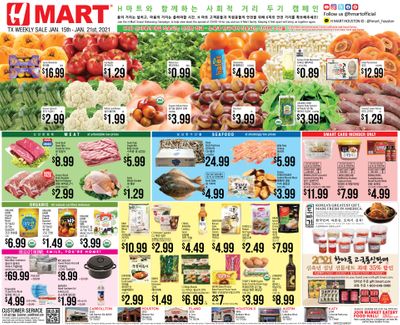 H Mart (TX) Weekly Ad Flyer January 15 to January 21, 2021