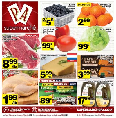 Supermarche PA Flyer January 18 to 24