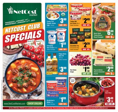 NetCost Weekly Ad Flyer January 14 to January 27, 2021