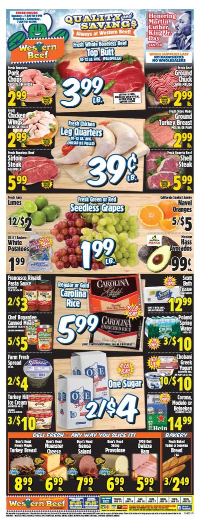 Western Beef Weekly Ad Flyer January 14 to January 20, 2021