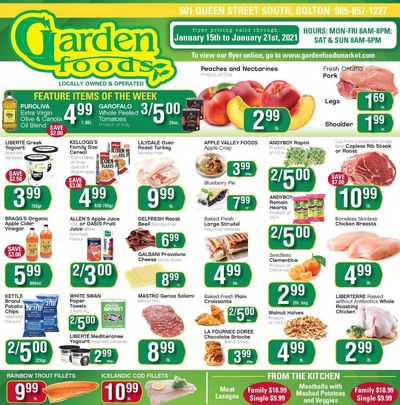 Garden Foods Flyer January 15 to 21