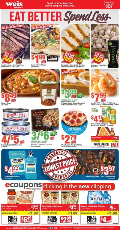 Weis Weekly Ad Flyer January 14 to January 21