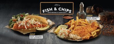 Swiss Chalet Canada NEW Hand-Breaded Fish Sandwich and Fish & Chips