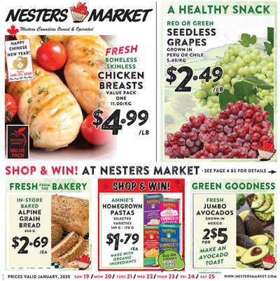 Nesters Market Flyer January 19 to 25