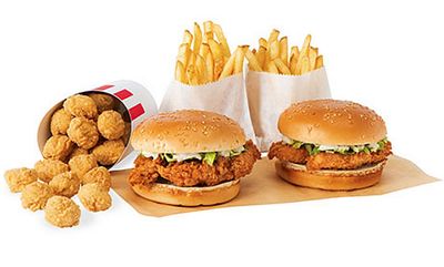 2 Can Dine For $9.99 Deal at KFC