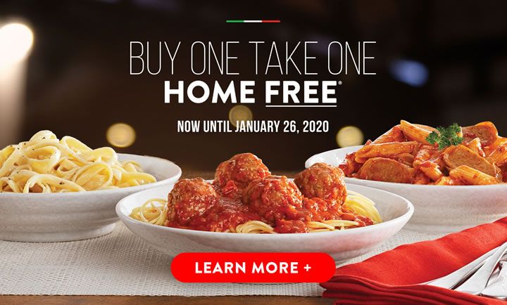 BUY ONE TAKE ONE HOME FREE at East Side Mario\'s BUY ONE TAKE ONE HOME FREE at East Side Mario\'s
