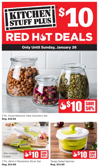 Kitchen Stuff Plus Red Hot Deals Flyer January 20 to 26