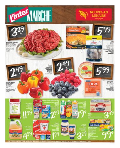 L'inter Marche Flyer January 23 to 29