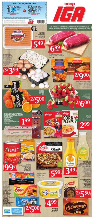 Coop IGA Flyer January 23 to 29