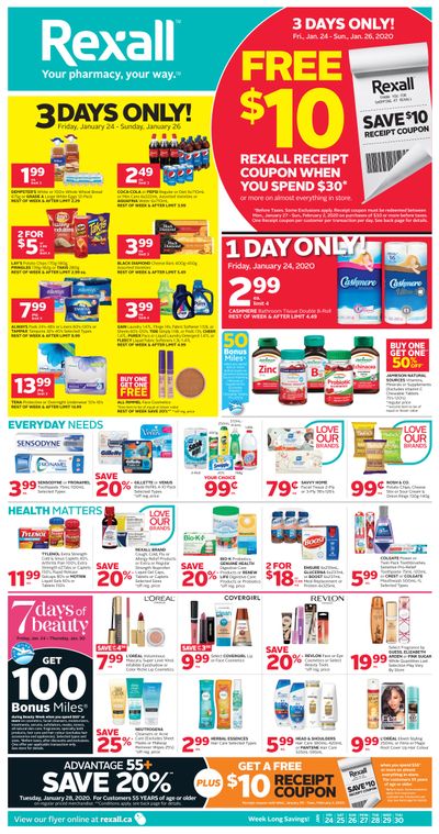 Rexall (ON) Flyer January 24 to 30