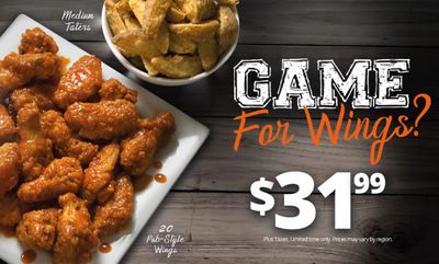 GAME FOR WINGS? at Mary Brown's